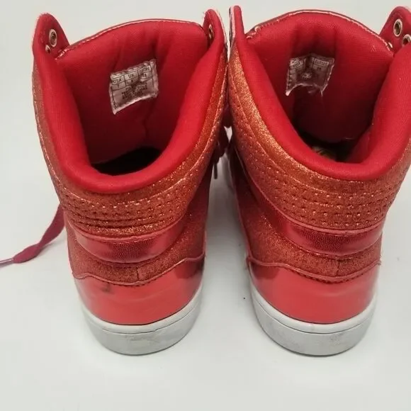 PASTRY BRIGHT RED SNEAKERS. SIZE 7 - Picture 7 of 12